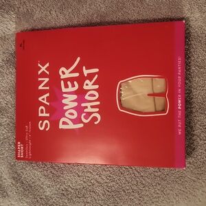 NWT Spanx Power Short. XL. Soft Nude Color. 6" inseam.
